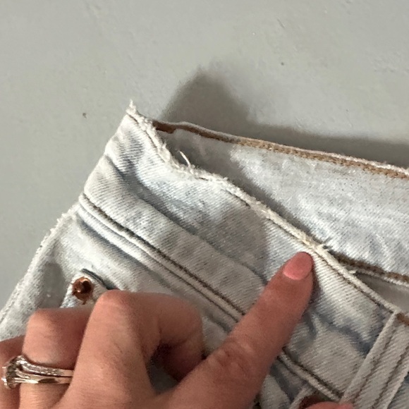 Abercrombie & Fitch Ankle Straight Ultra High Rise Curve Love Women’s 33/16 - Picture 8 of 11